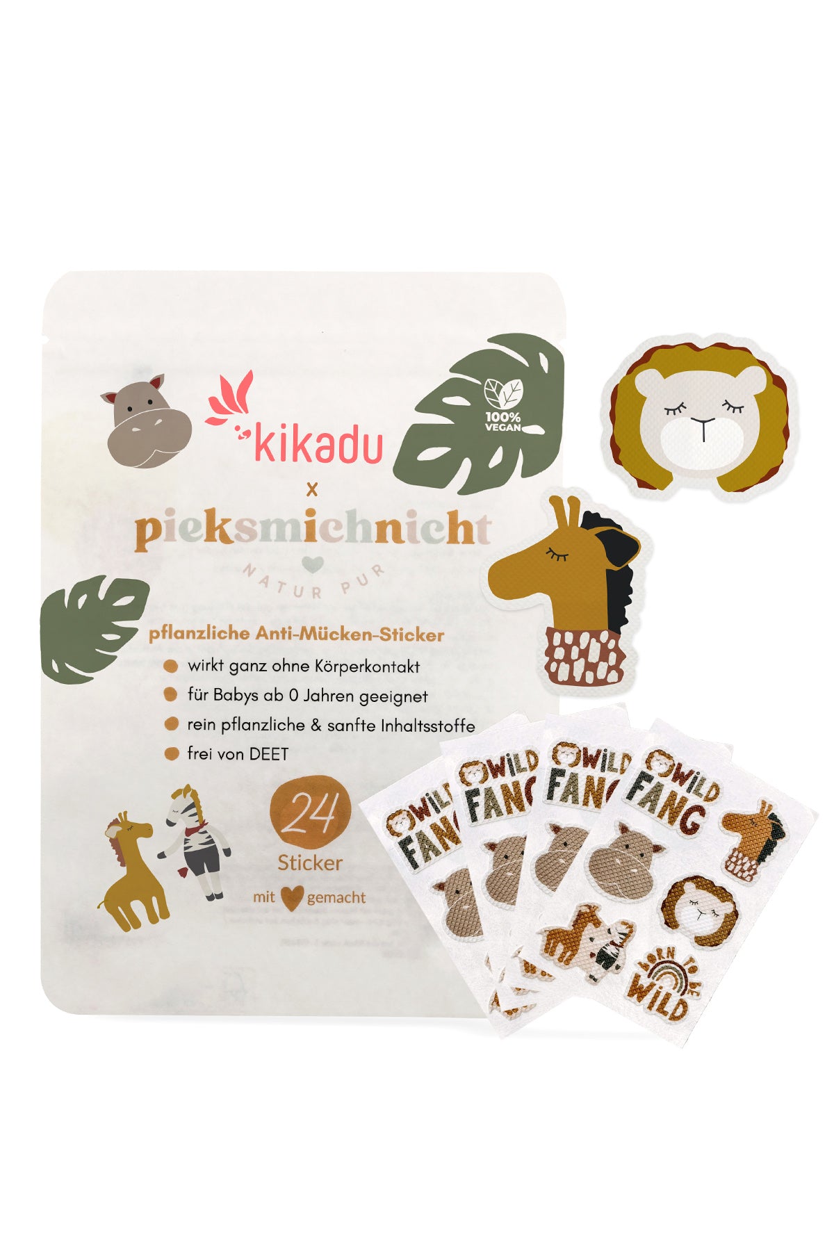 Anti Mücken Aufkleber- Kikadu Special Edition