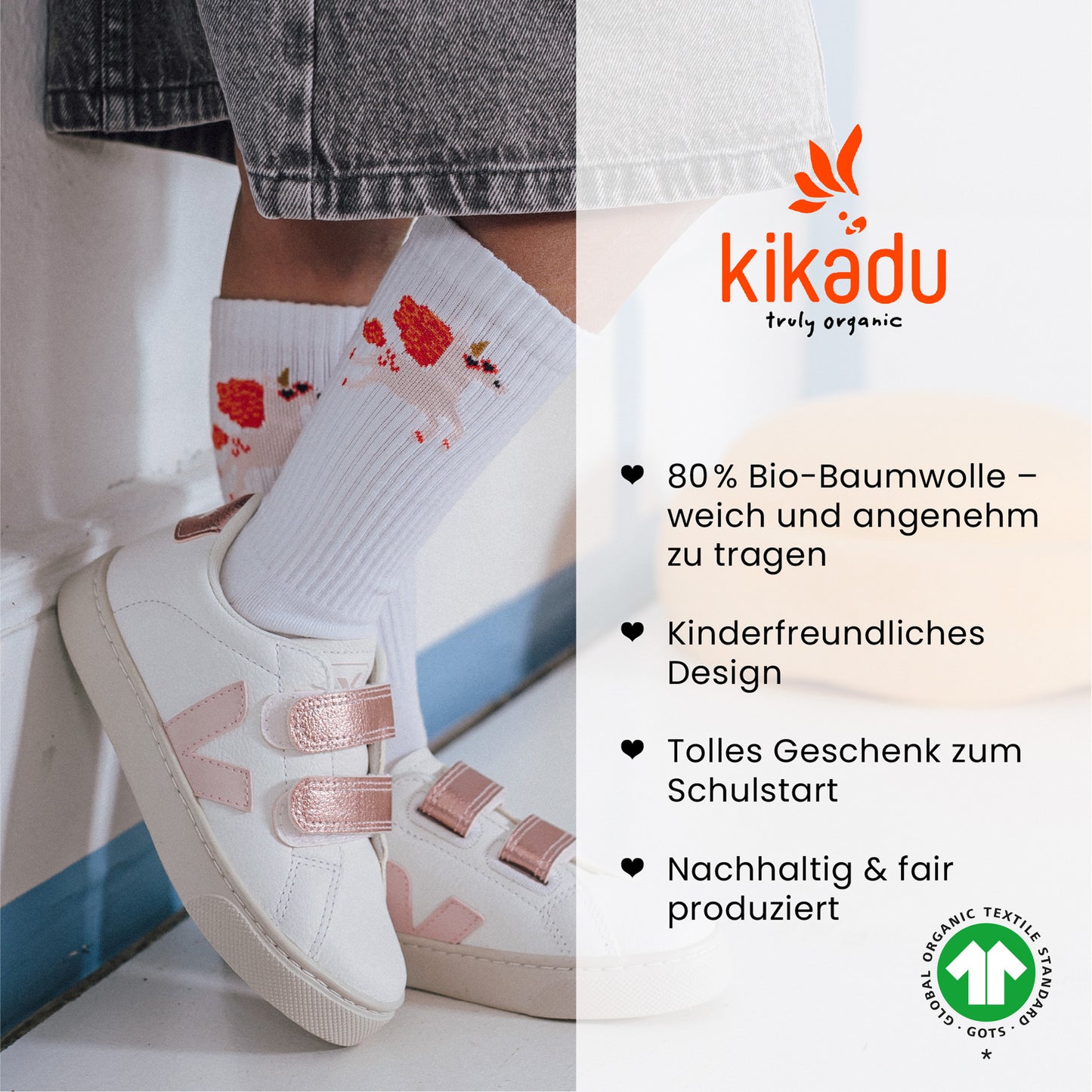 Socken Unicorn born free 23-26