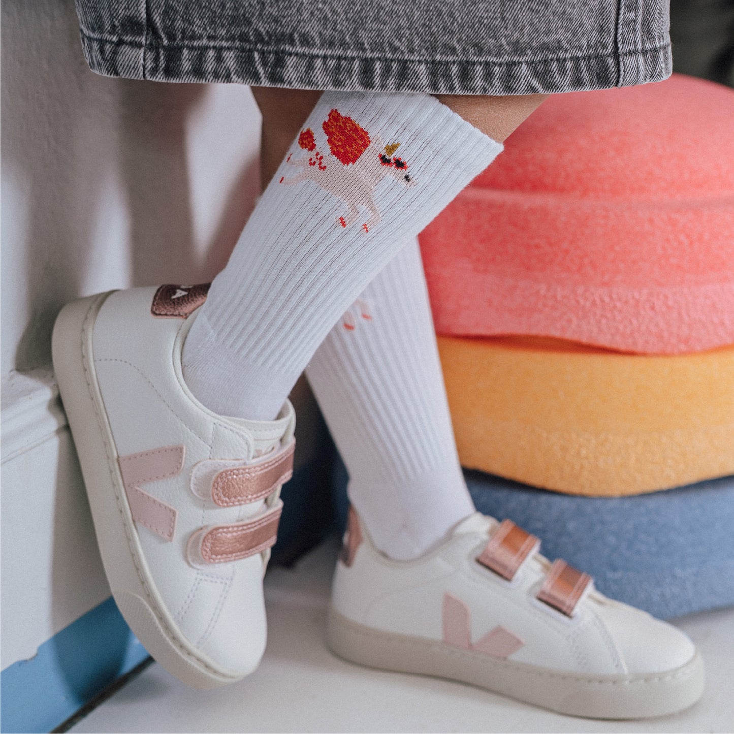 Socken Unicorn born free 31-34