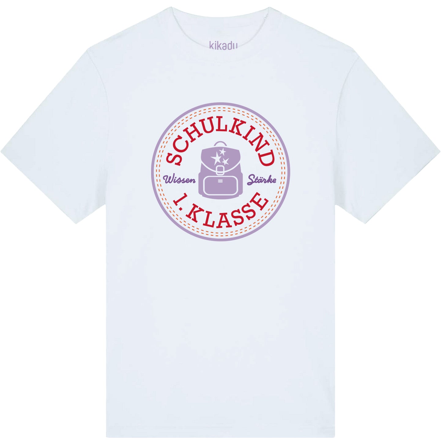 T-Shirt Schulkind Lavendel 116/128