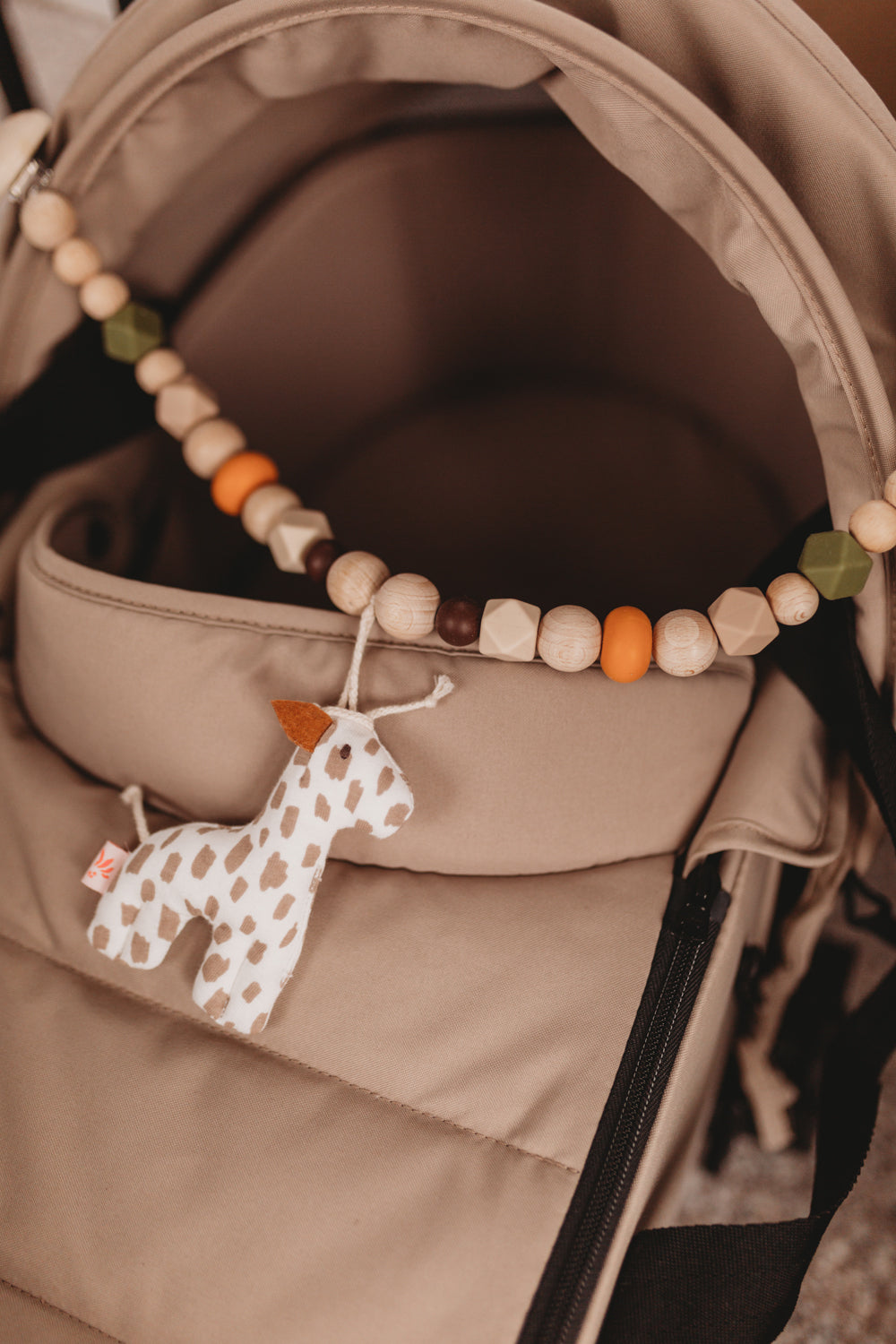 Kinderwagenkette Giraffe